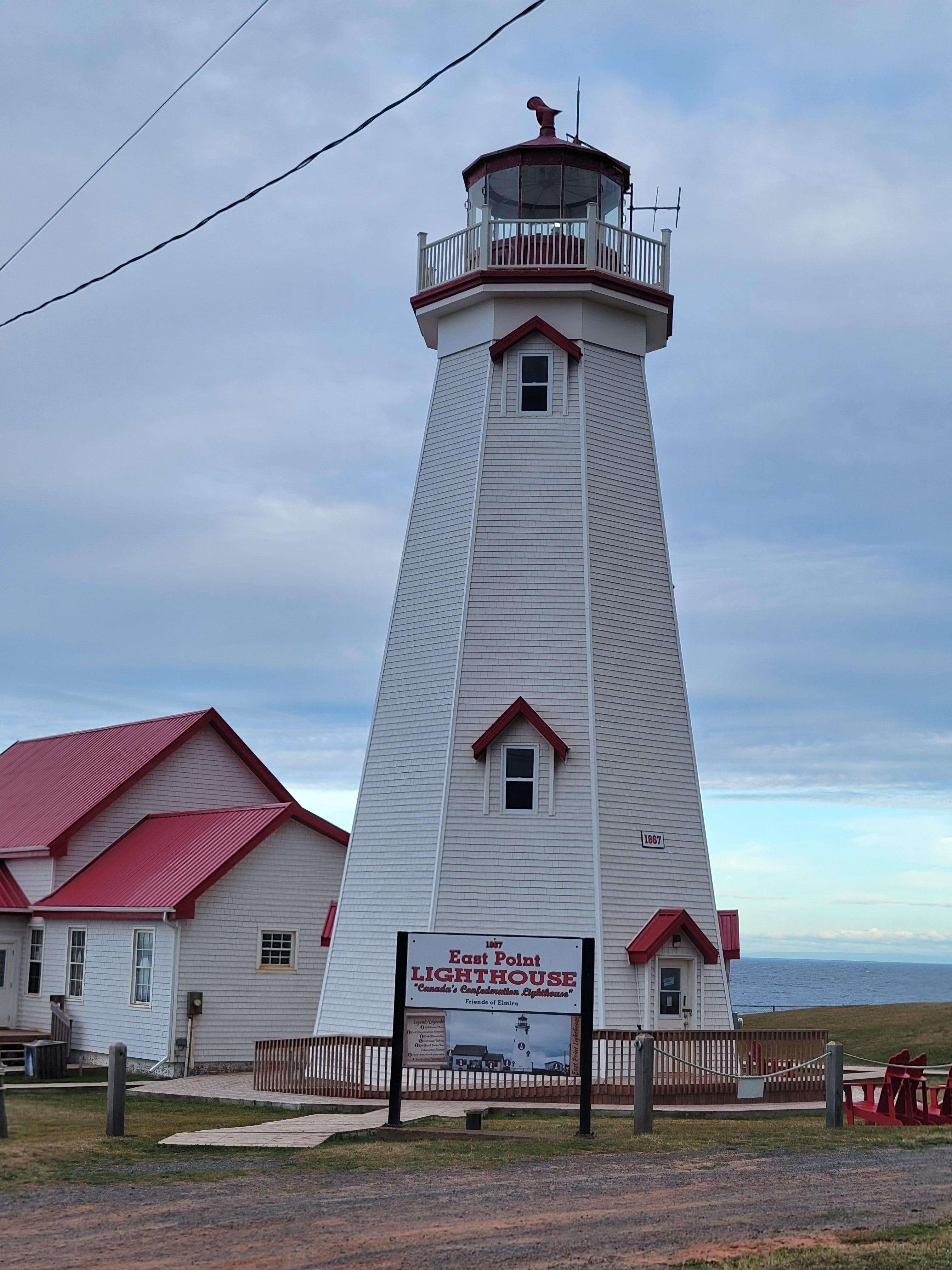 Up the coast at the tip of PEI.