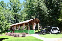 A place for an outdoor wedding.