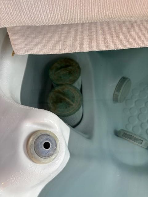 Dirty Hot Tub Filters