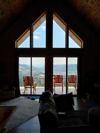 View from the livingroom.