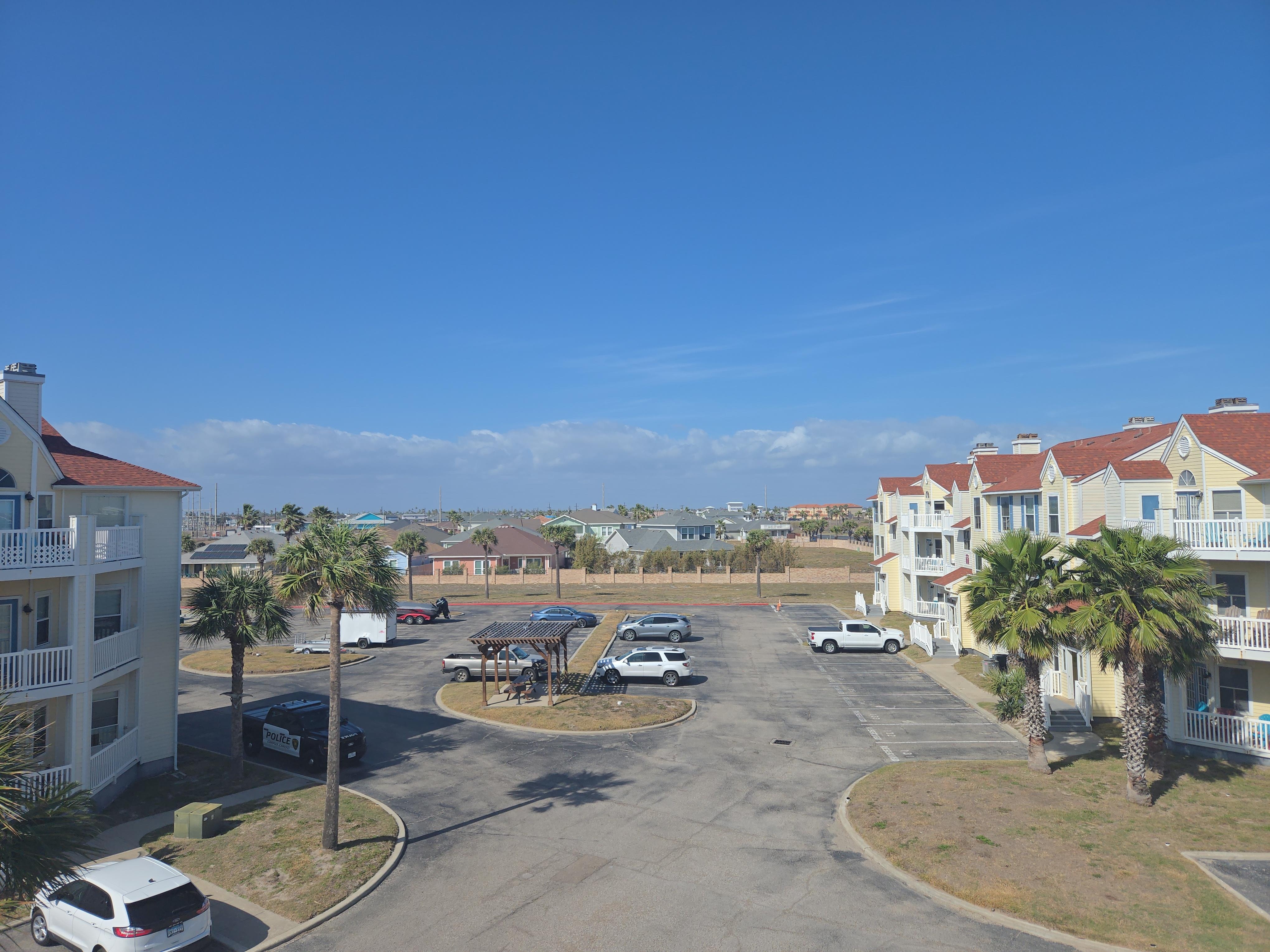 View to the east from the unit