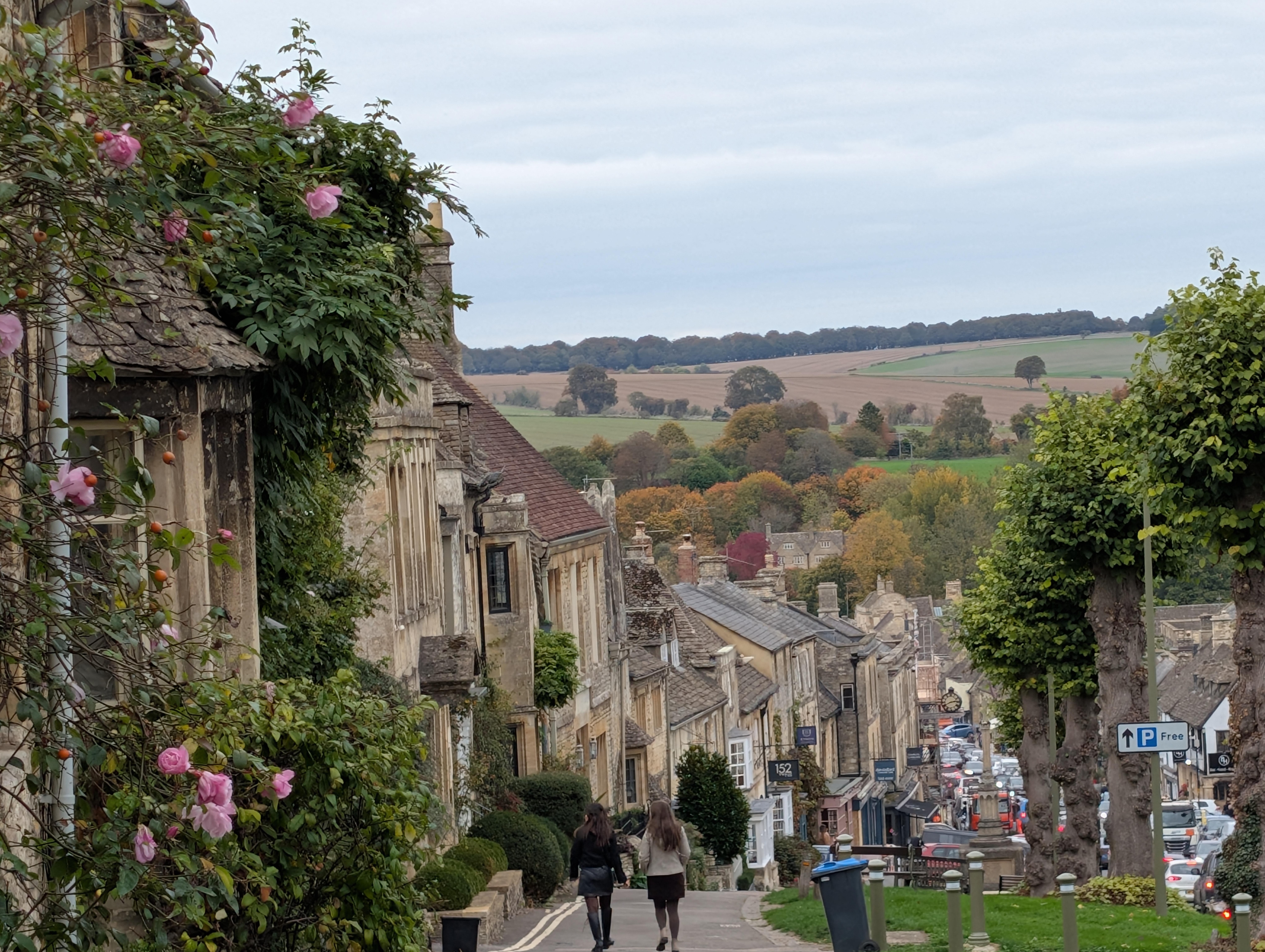 Burford is perfect for diner, shopping, and walking
