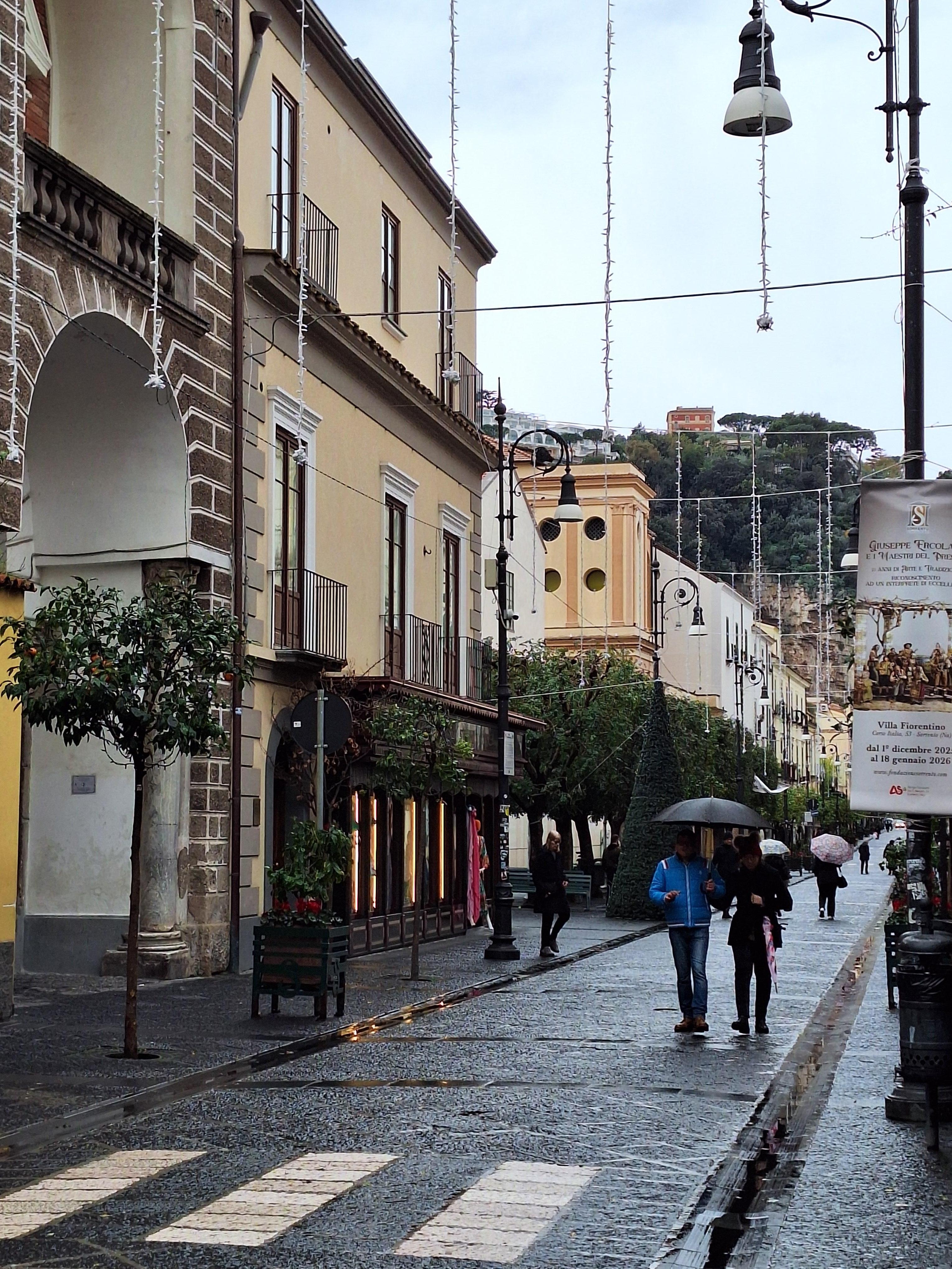 Main shopping street. About 5 minutes walk!
