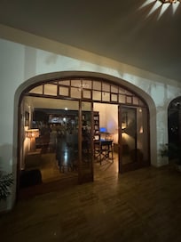 A reading room in the Lobby