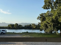 View from the take away next door. Great fish and chips.