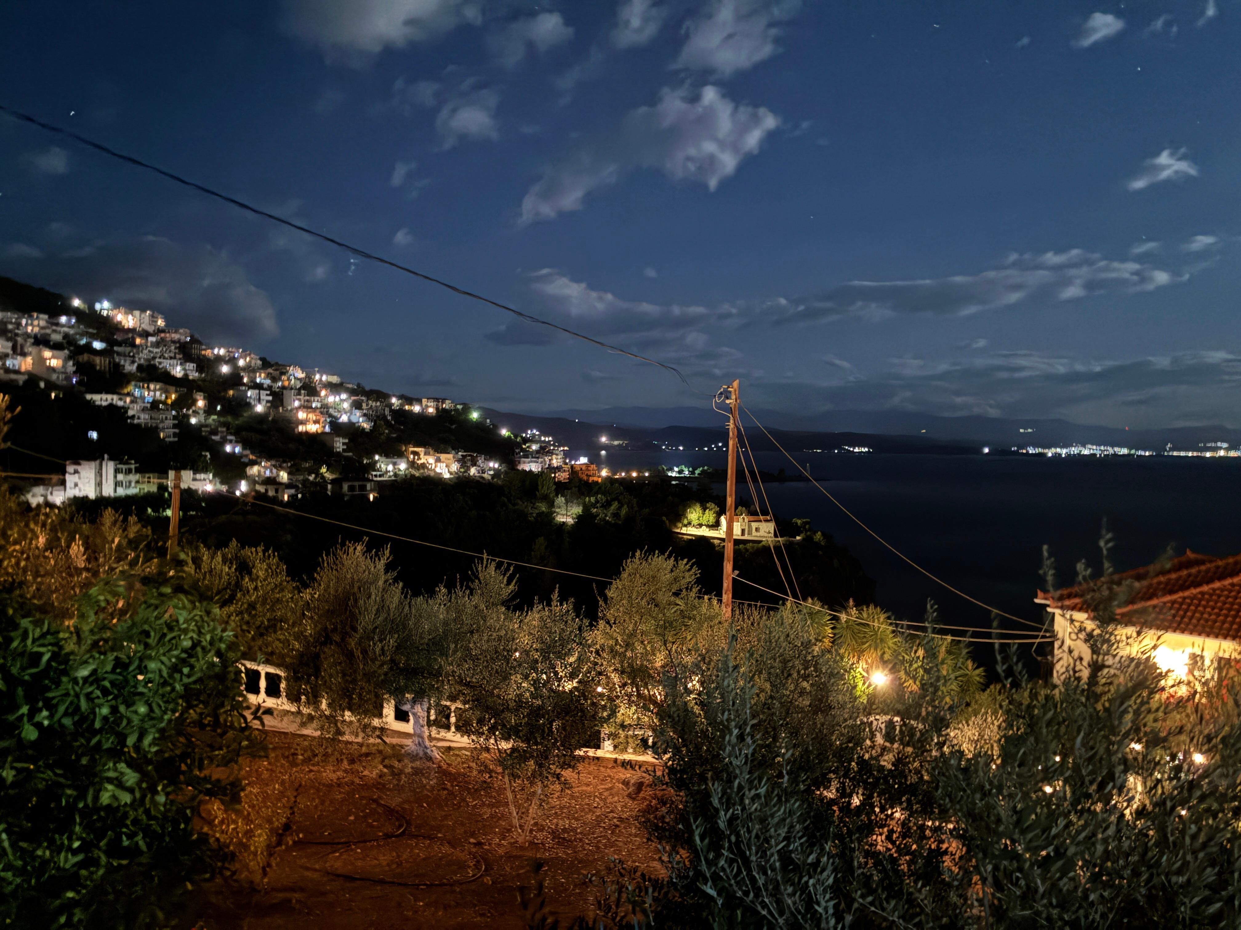 Gytheio at night