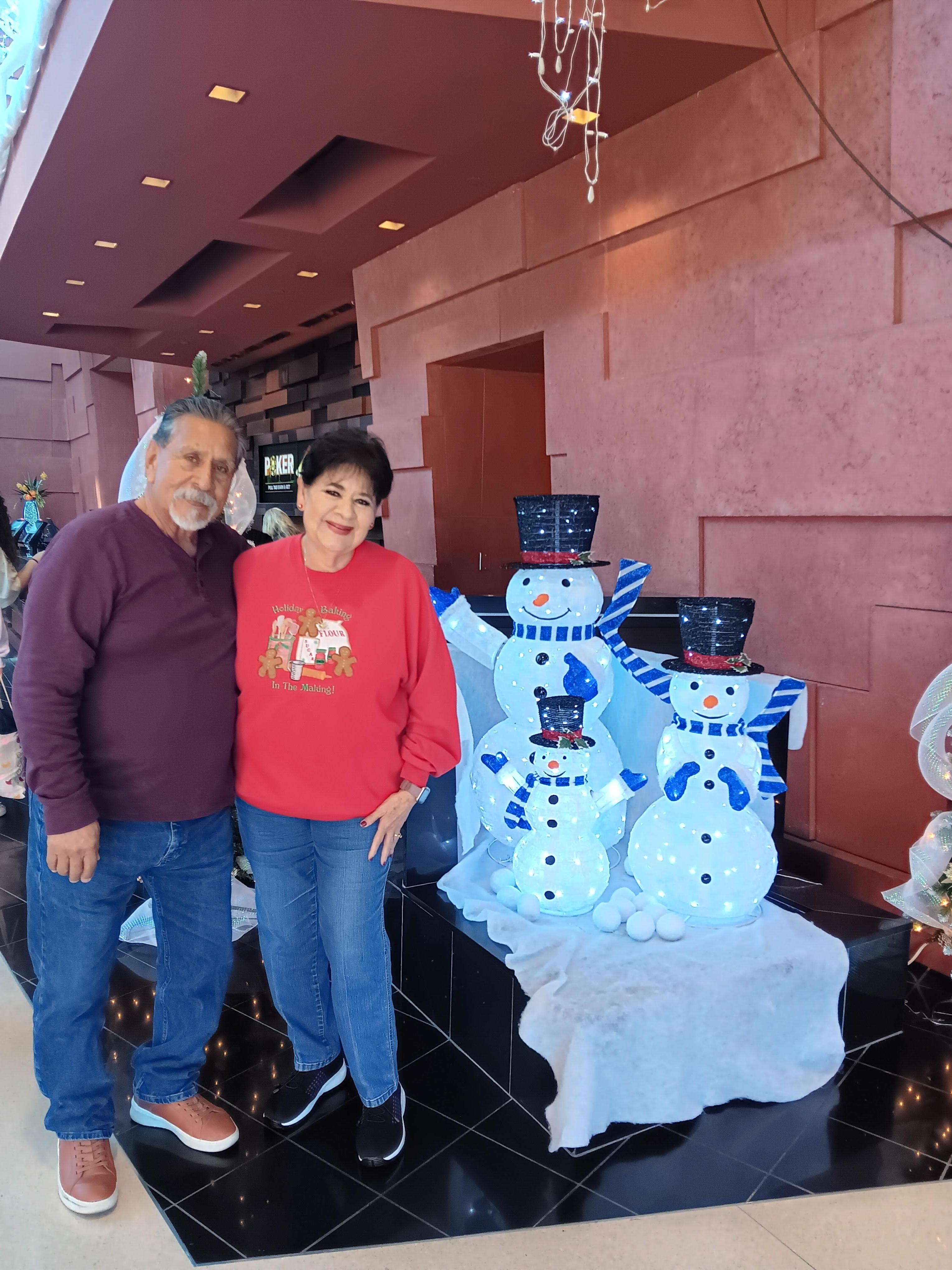 Nana and Bampa on their monthly getaway....