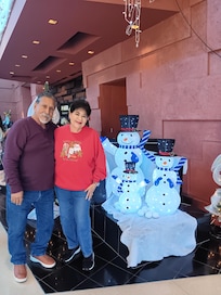 Nana and Bampa on their monthly getaway....