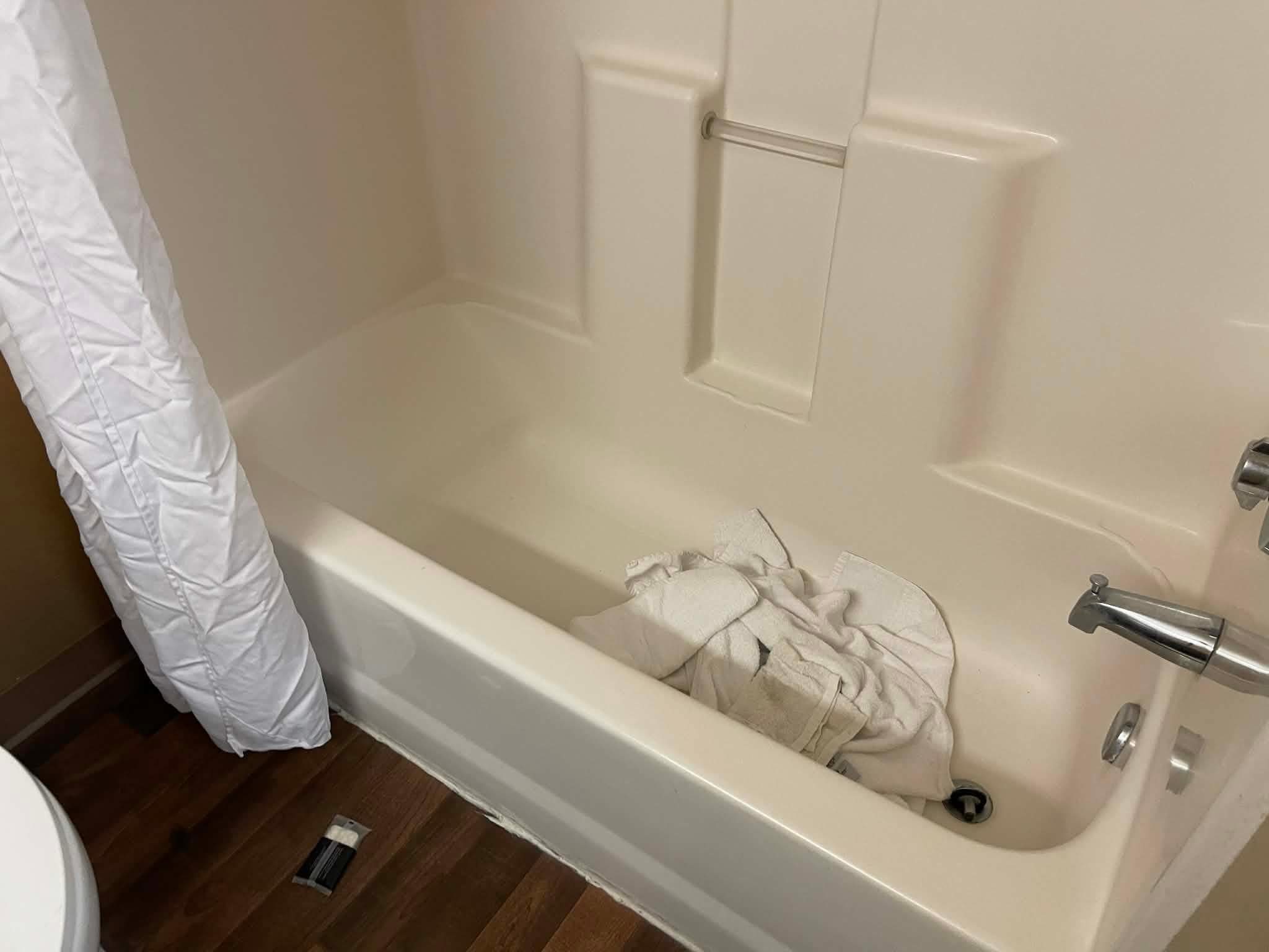 Previous guest used towels during check in