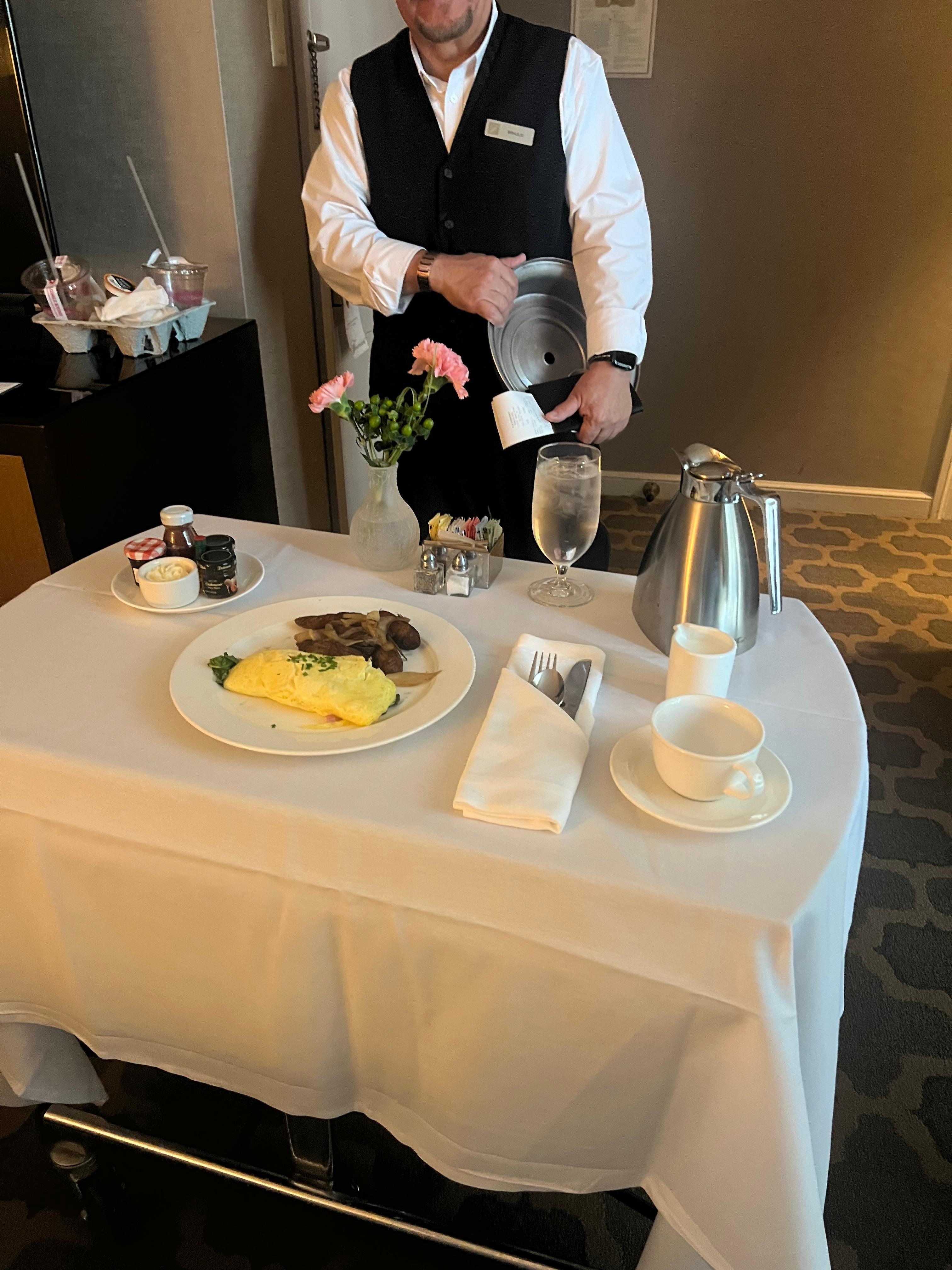 It was very elevated!