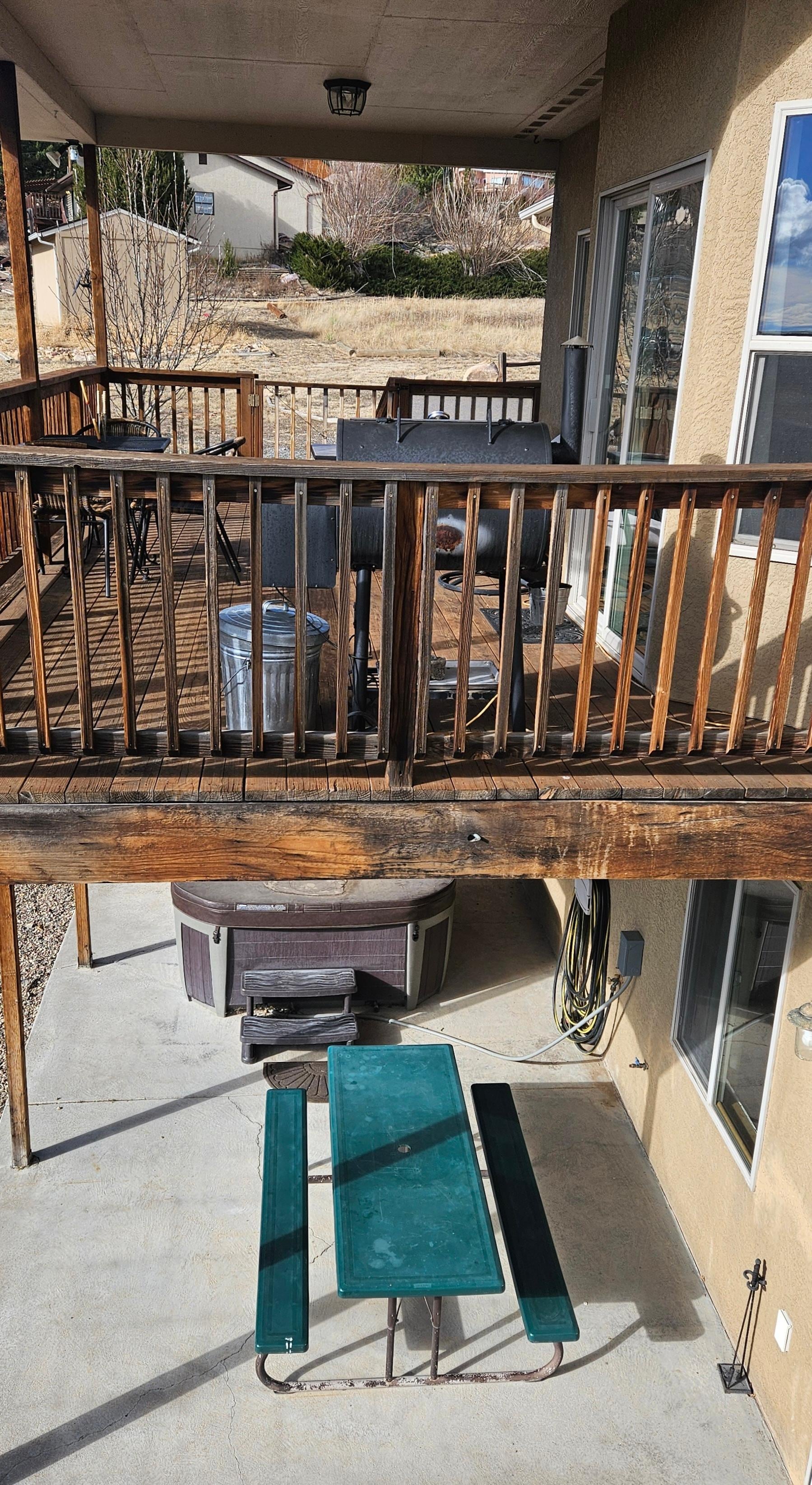 View from master suite deck