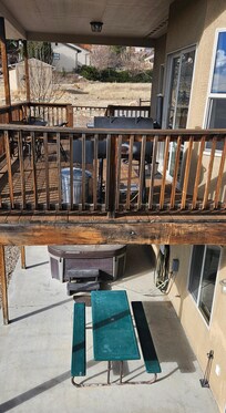 View from master suite deck