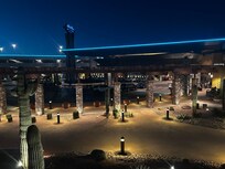 Valet drop off view from my room…