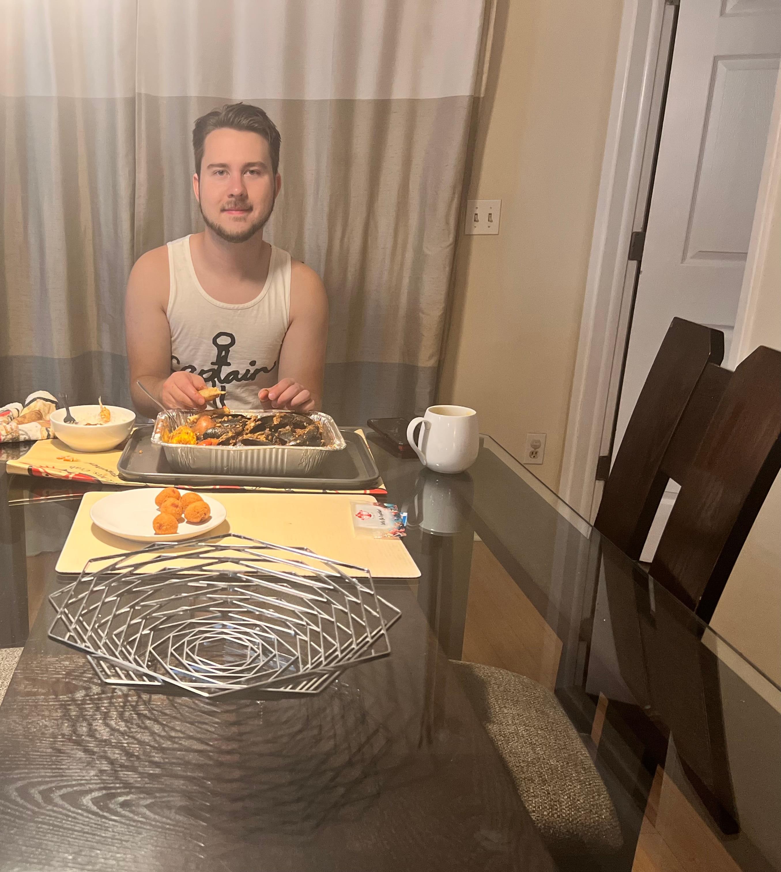 Mr. & Mrs. Crab, close by & delicious! 