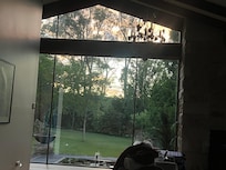 View from bed in the morning