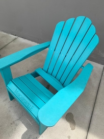 Broken chair.