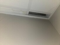 Missing tiles in bathroom