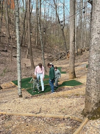 Awesome putt putt as soon as we arrived