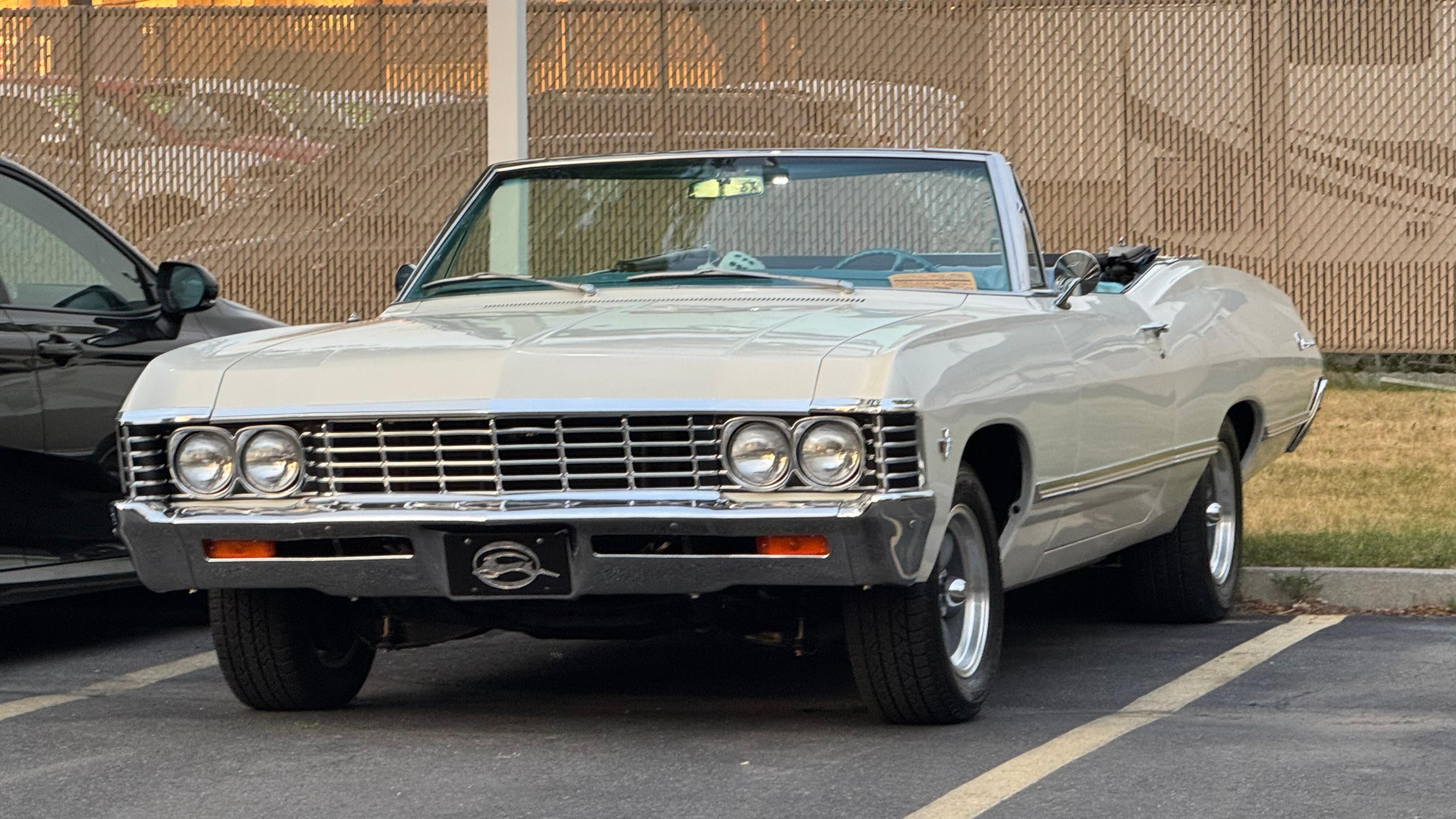 My car was looking fine in the parking lot!