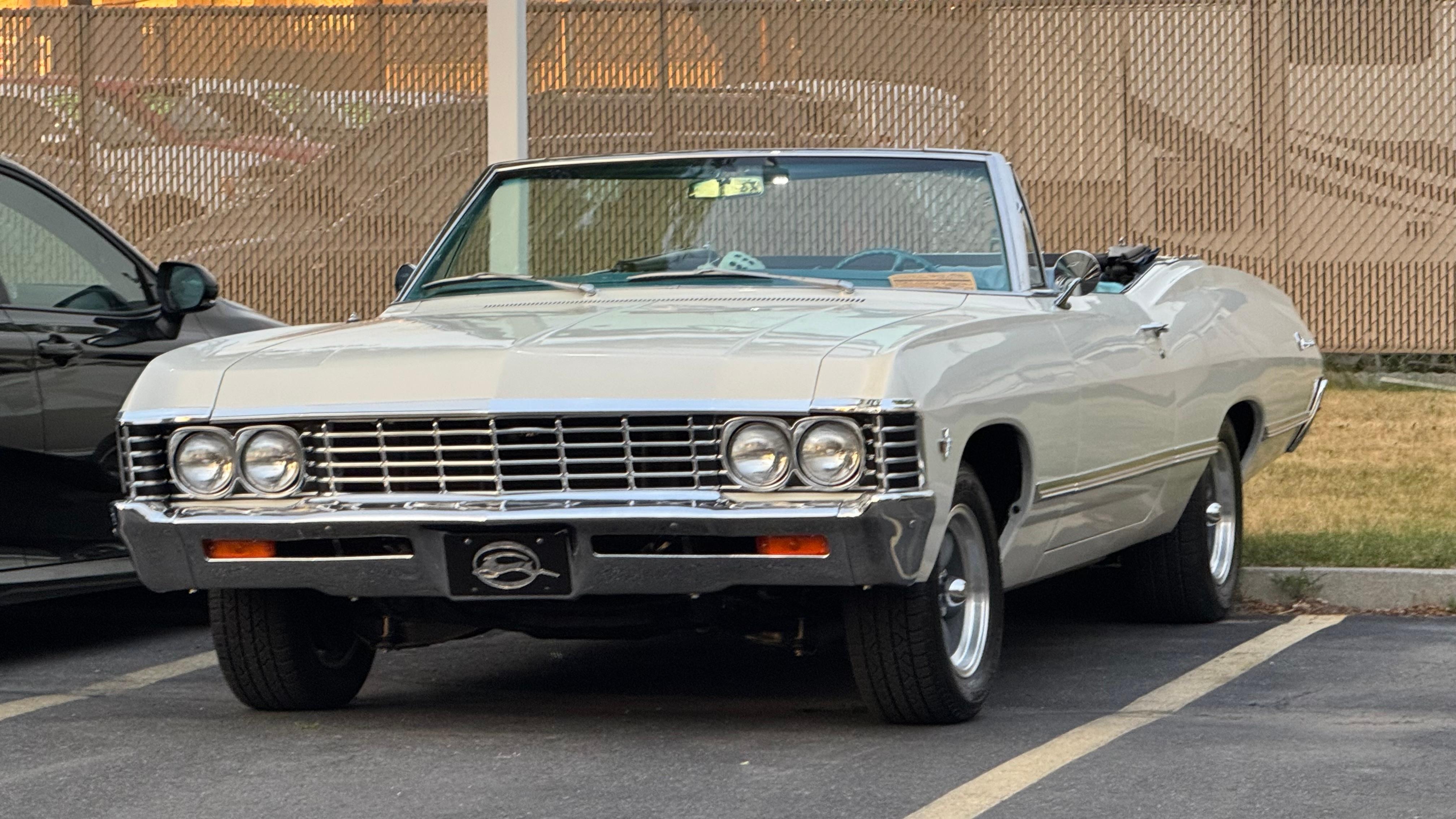 My car was looking fine in the parking lot!