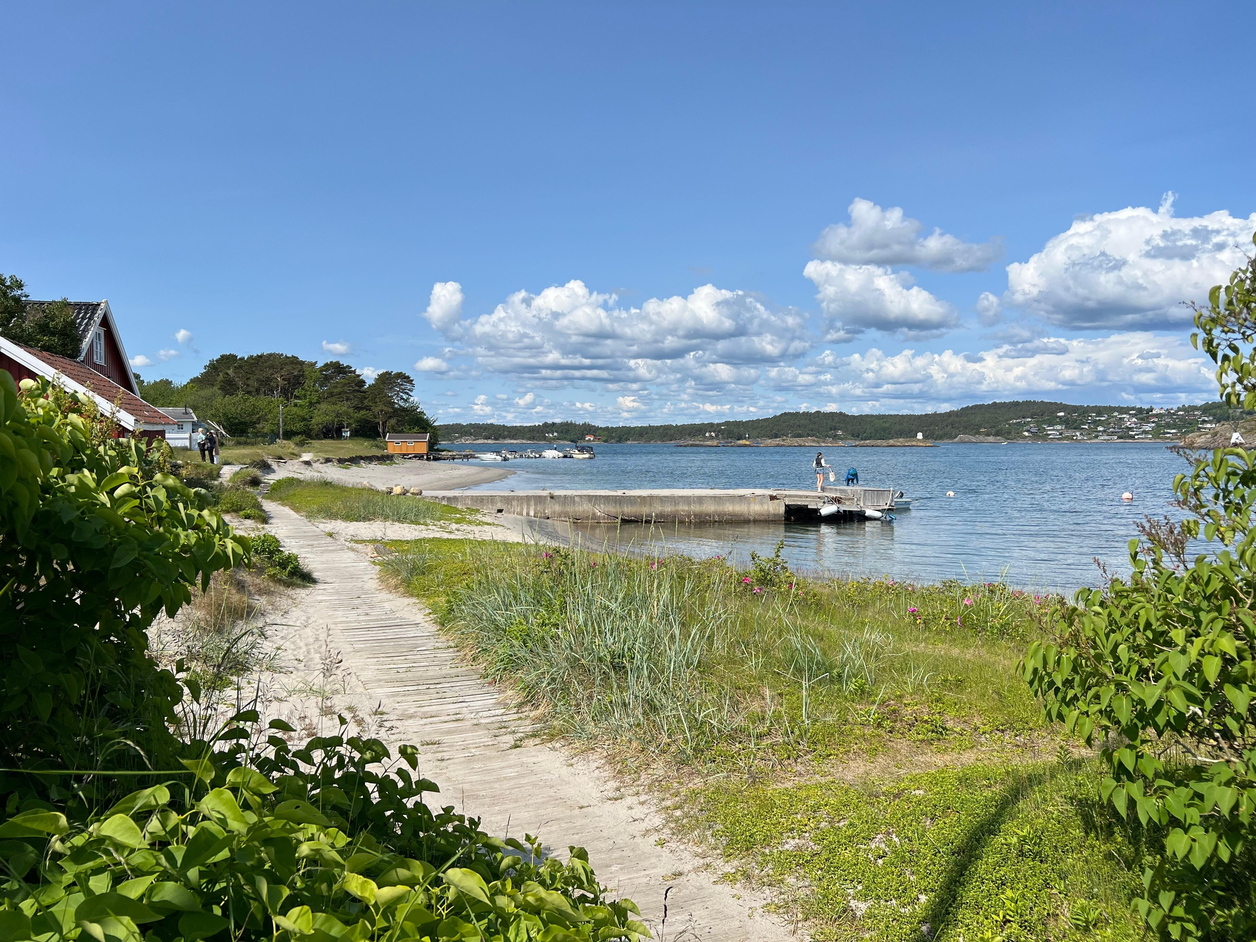 Fra besøk på Merdø