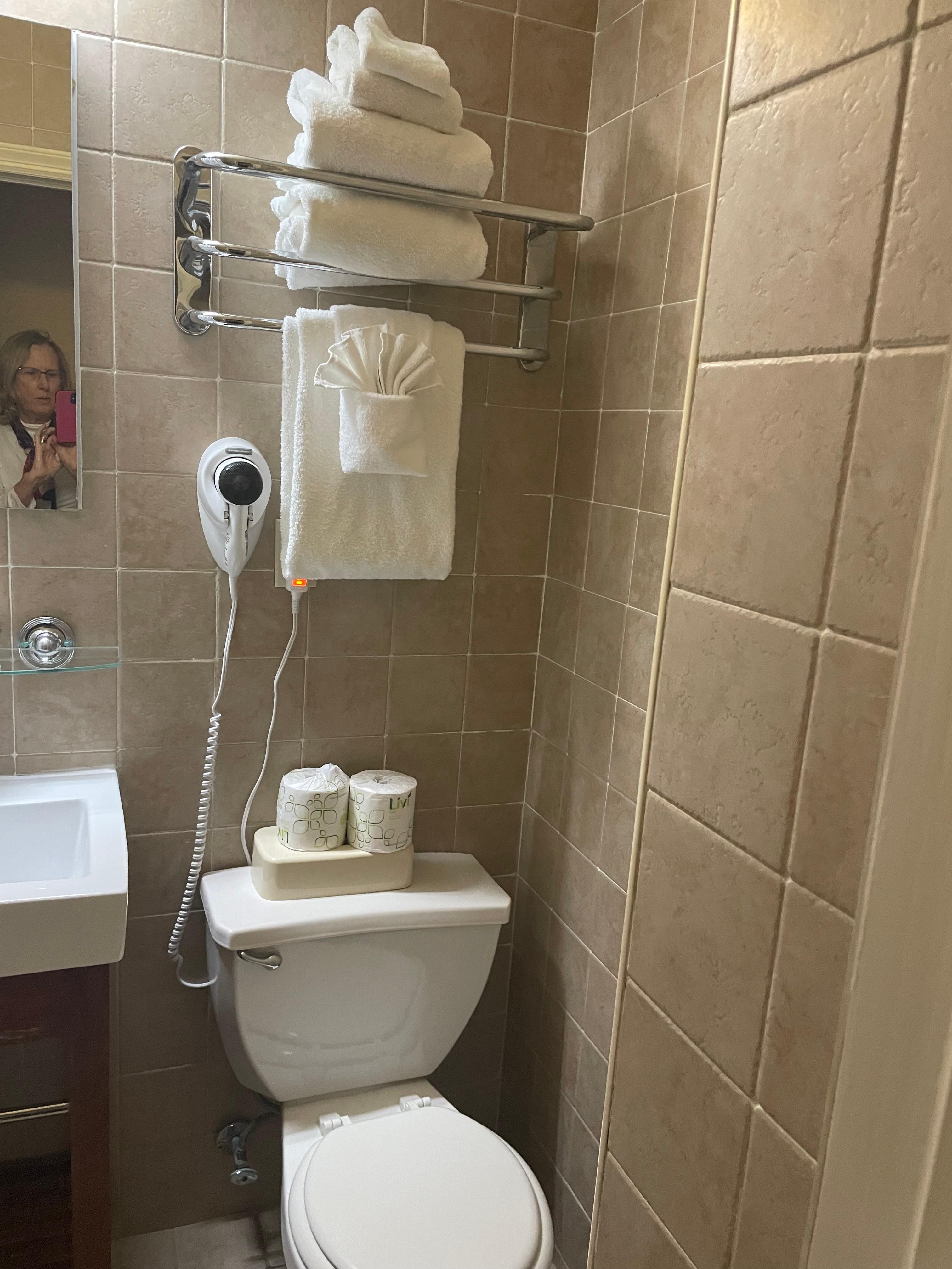 Well stocked with towels every day