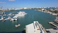 View from our 7th floor balcony.