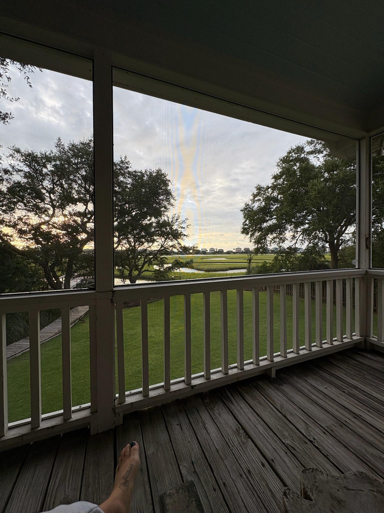 Enjoying some relaxing porch time-taking time to be still...