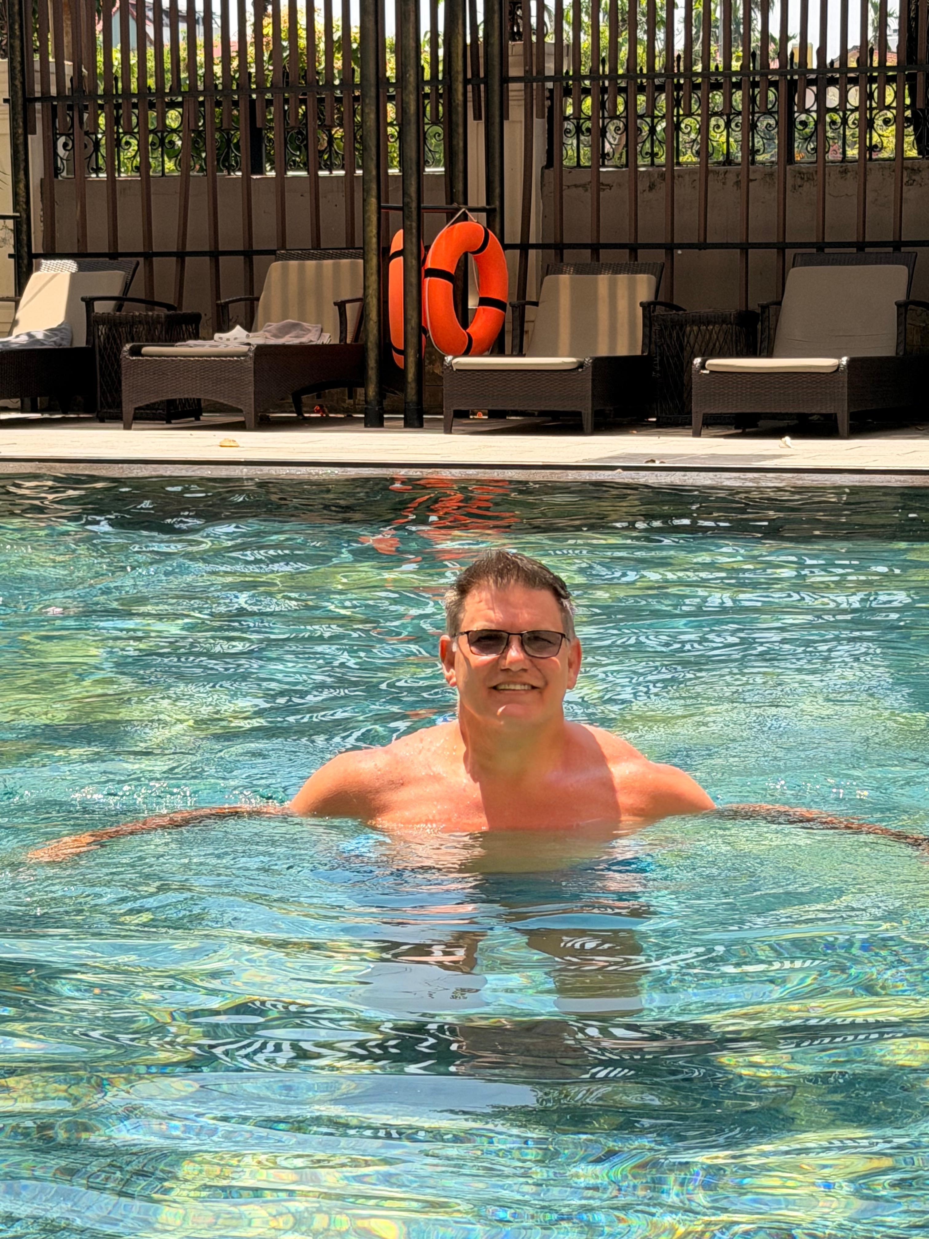 Alberca de planta baja 