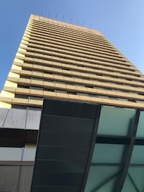 Hotel Panorama lives up to its name with a view over the city.