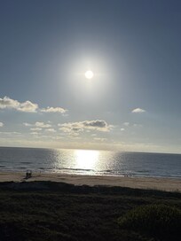 The beach and water were beautiful.
