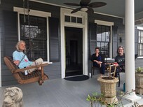 We really enjoyed the front porch!
