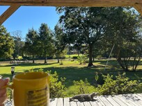 View of the Vermilion River from the porch.