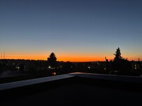 Rooftop sunset
