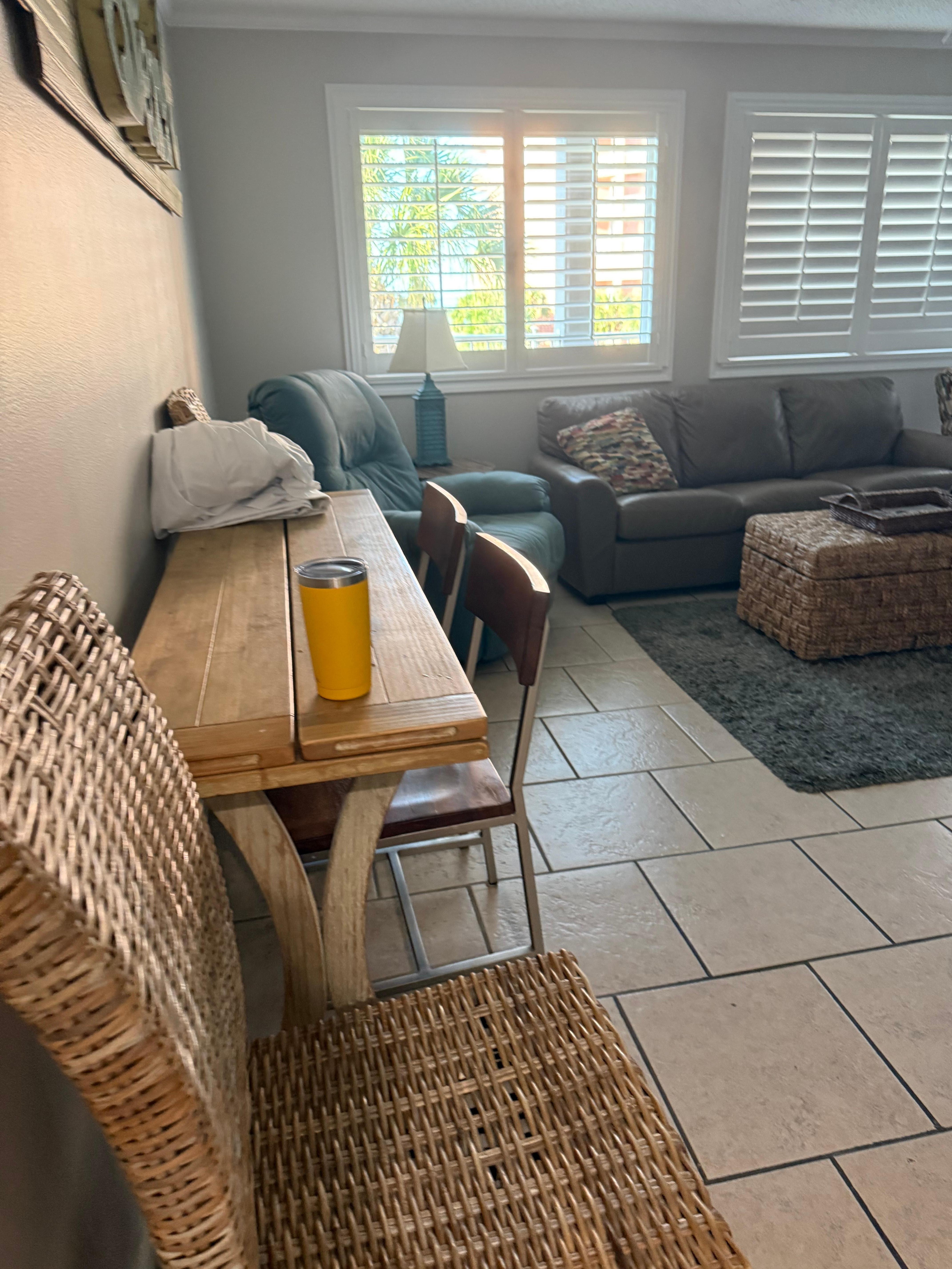 This is the dining table