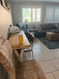 This is the dining table