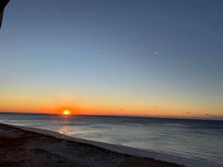Sunrise view from balcony