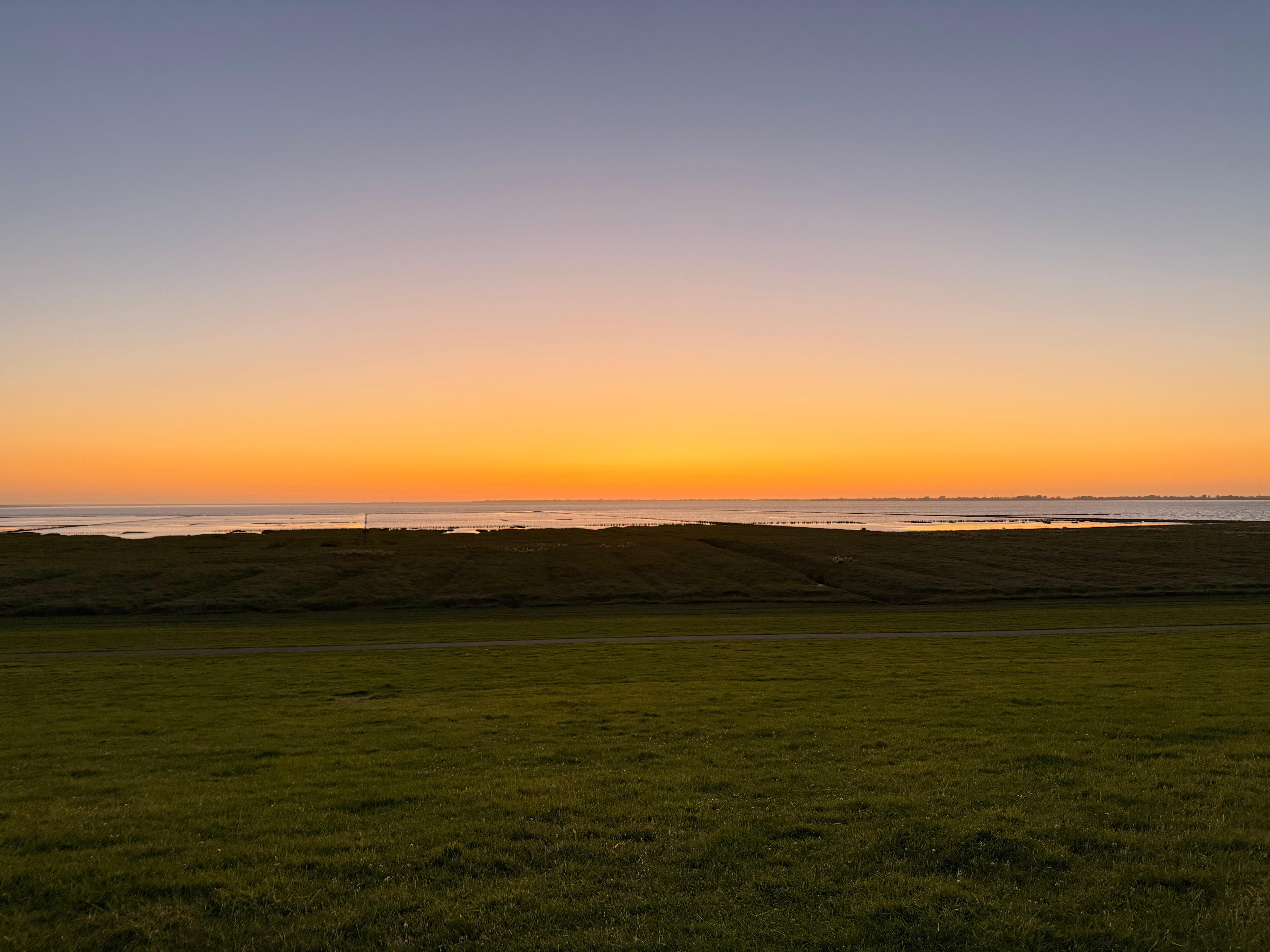 Deich (Abendstimmung)