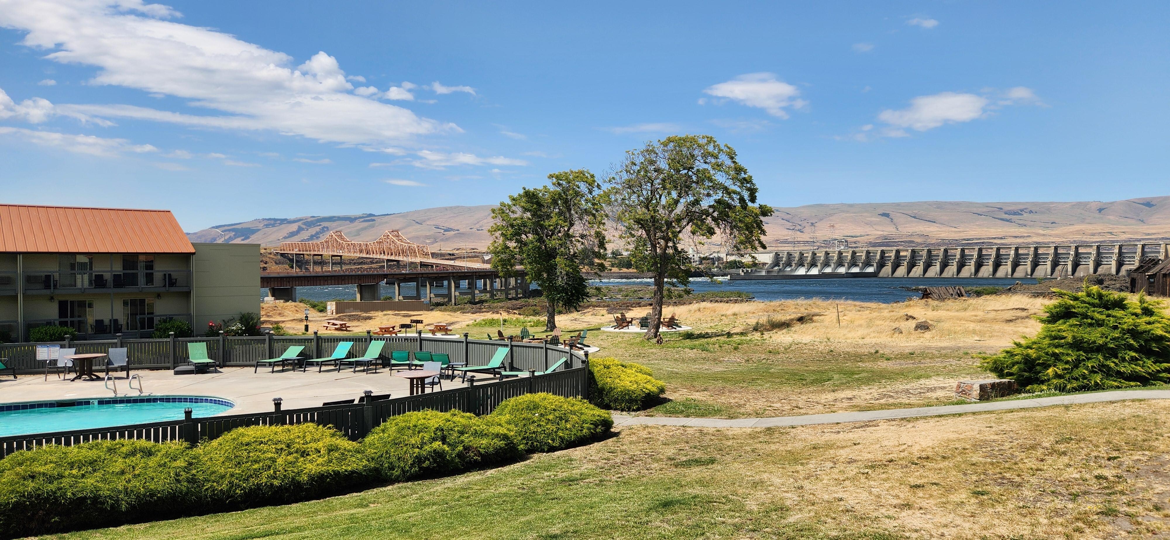 View from the lobby deck. 