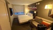 Room was nice but small!