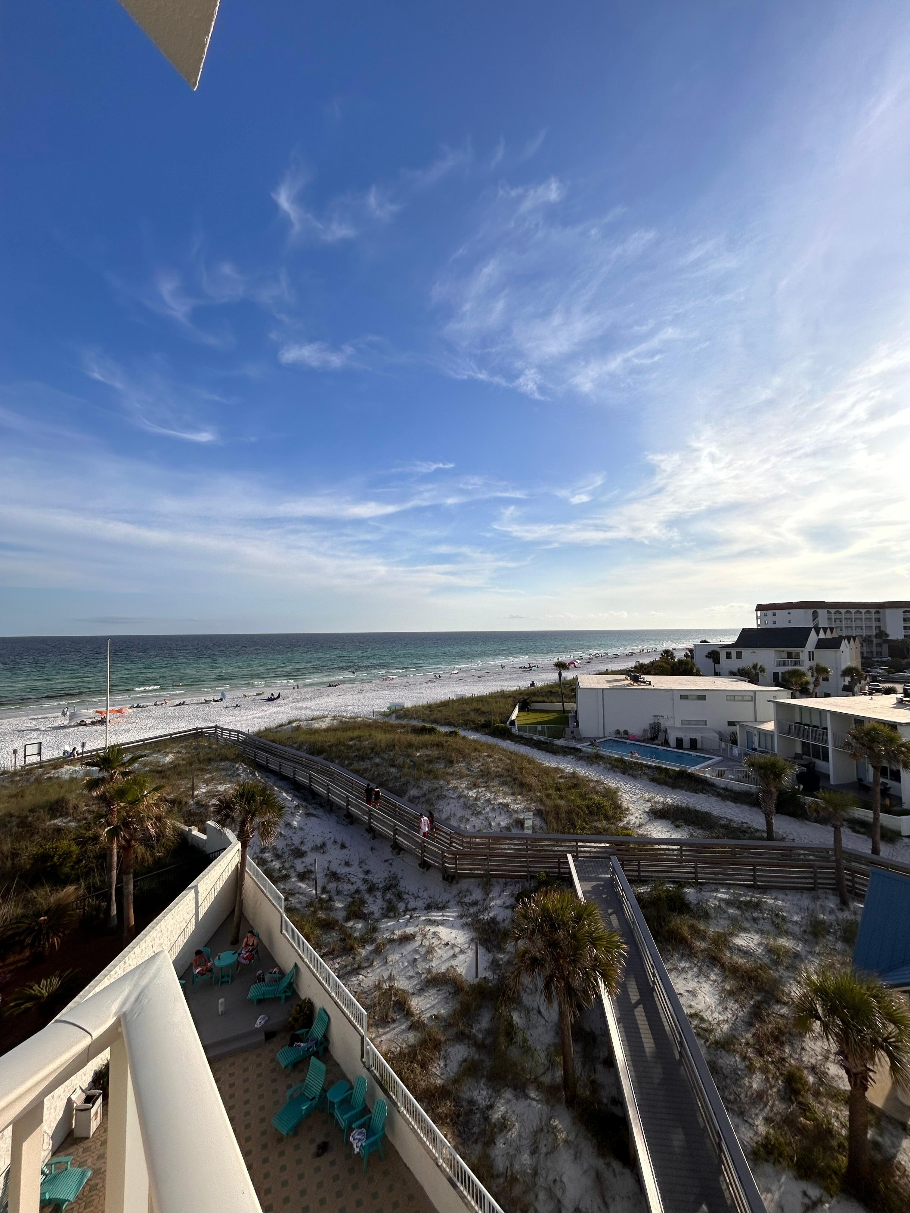 Fantastic views from deck 