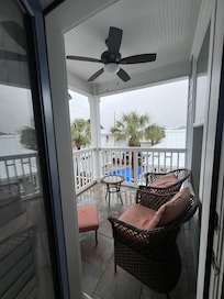 Love this terrace off the master bedroom
