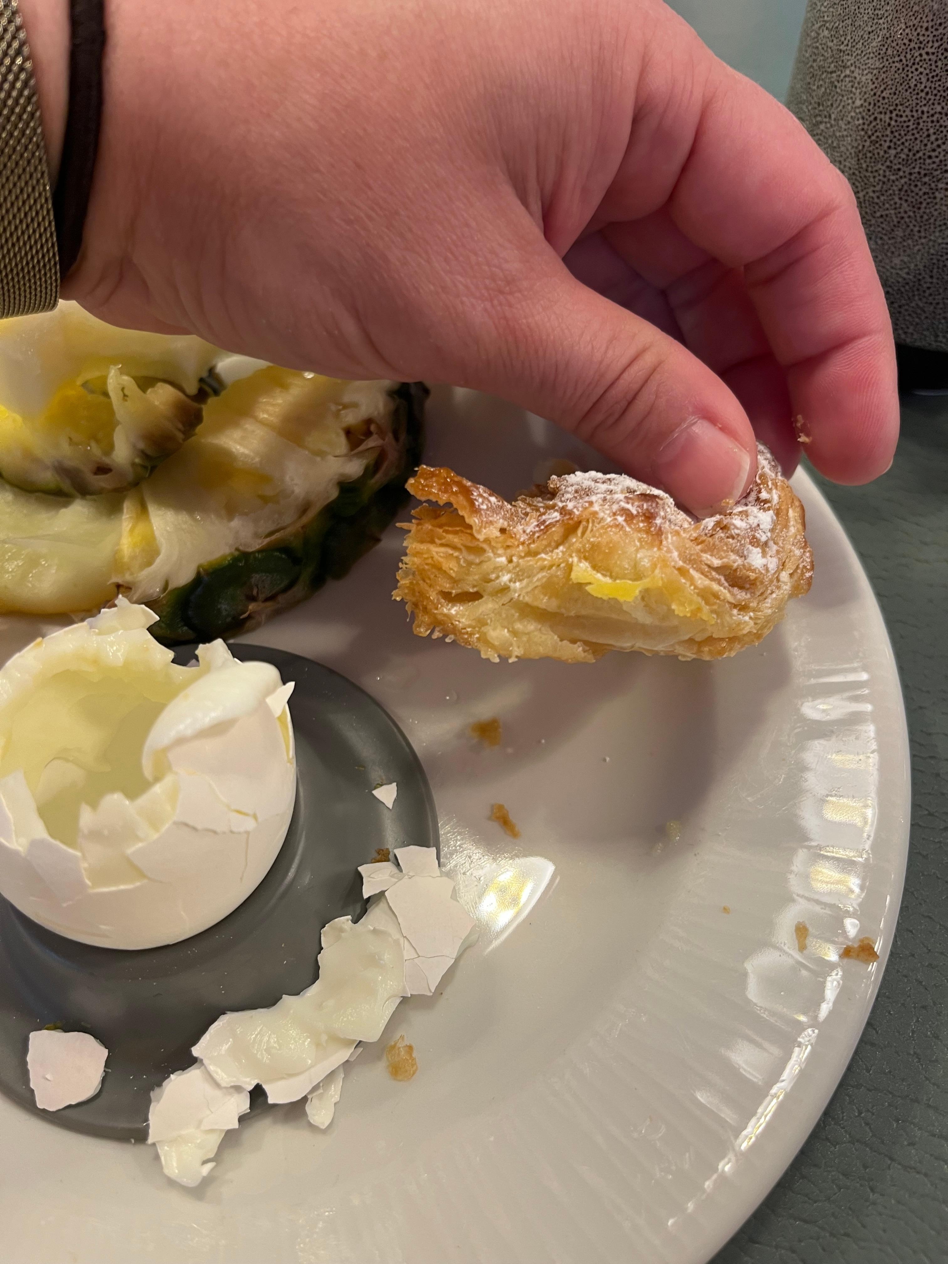 The breakfast was delicious!