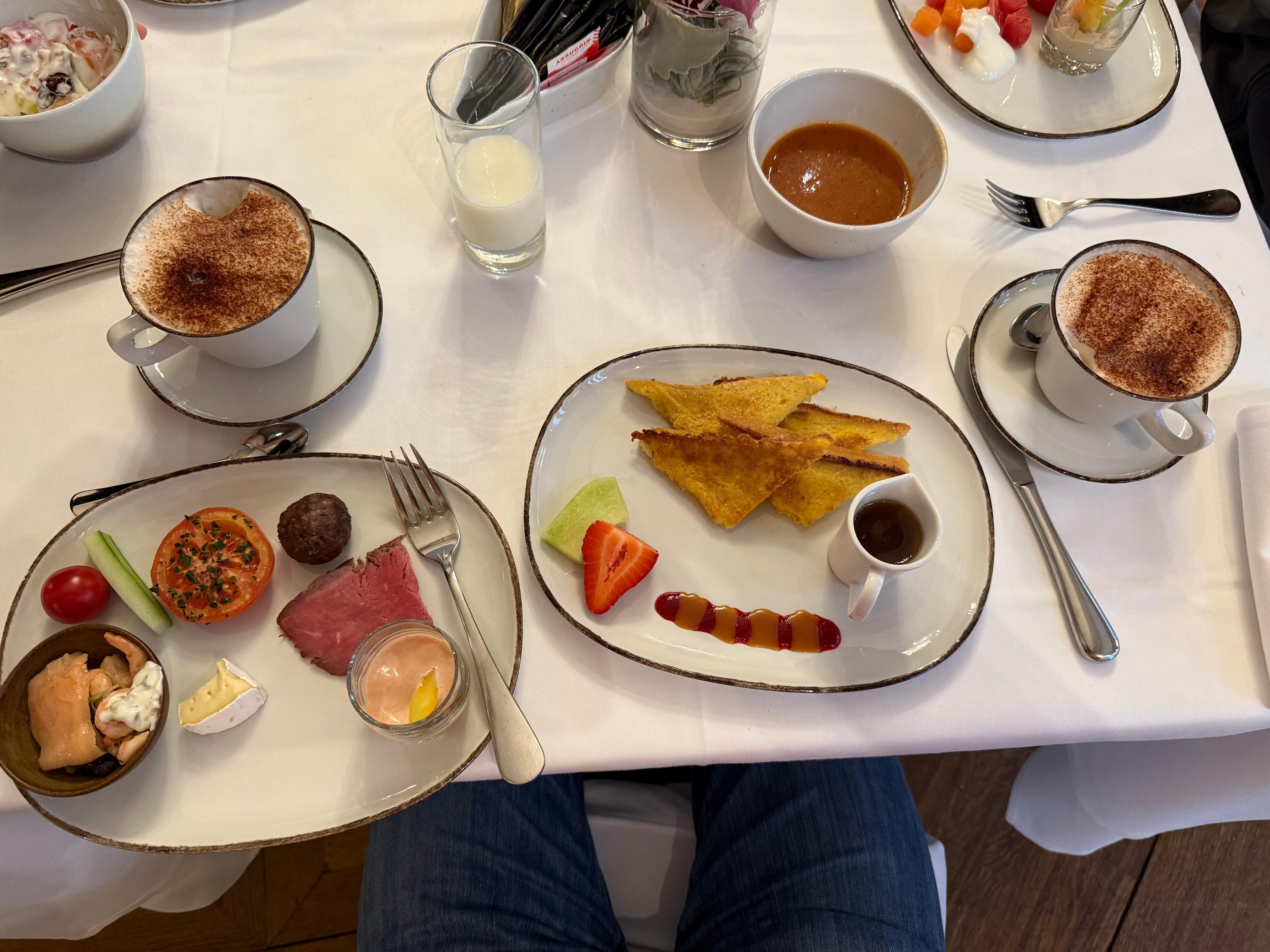 素敵な朝食。
