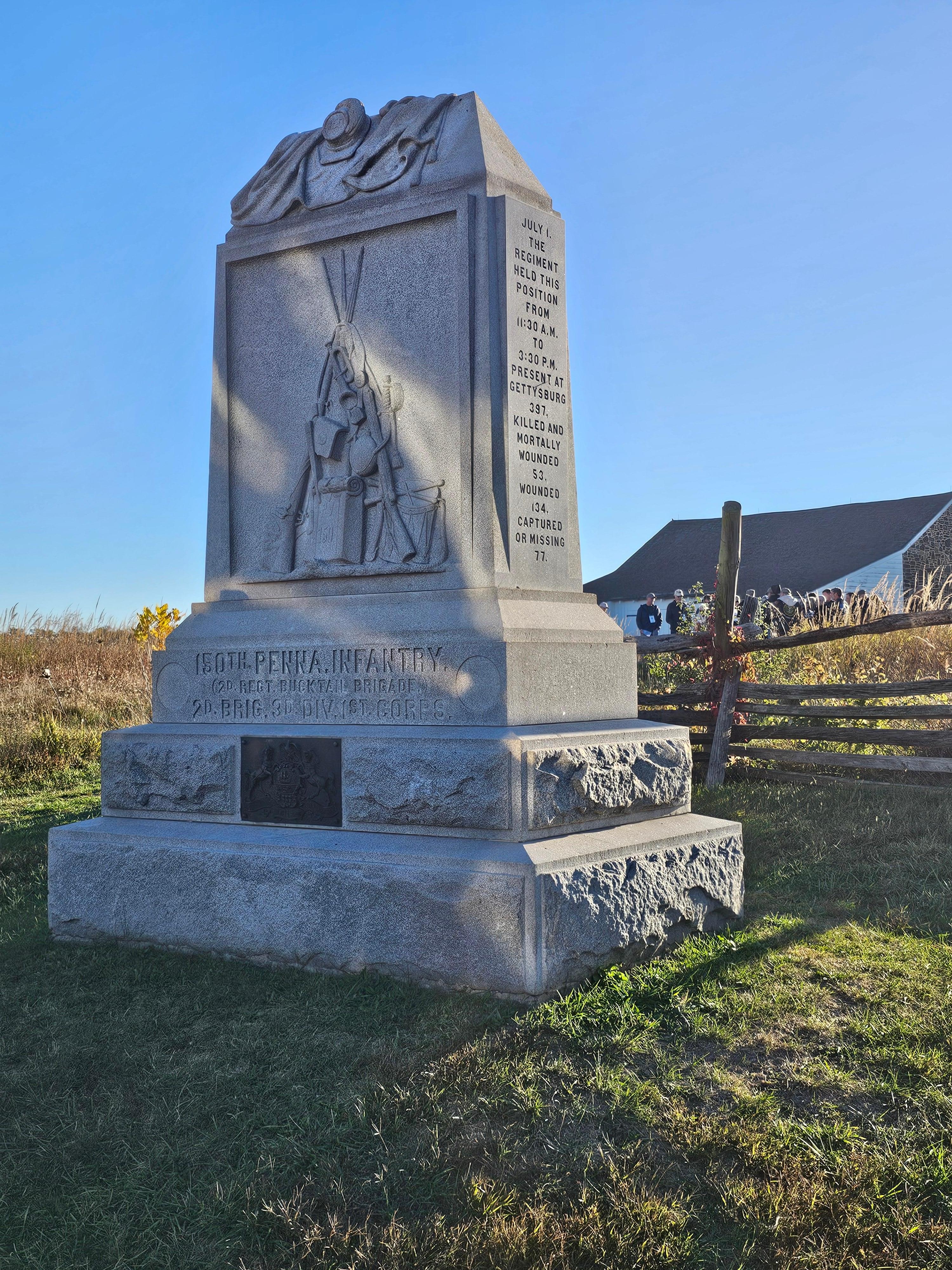 Battle at Gettysburg.