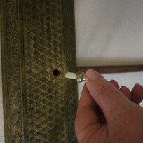 Tried to turn on the light and the switch came out.