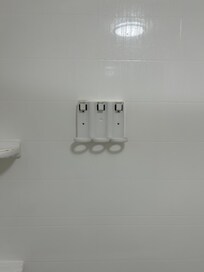 No soap in dispensers is just one example. It looked broken down.
