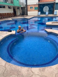 Some times you have the pool to yourself