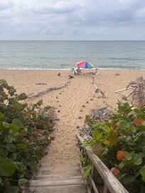 Walkway to the beach