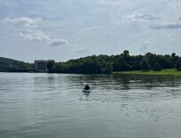 Kayaking in the cove